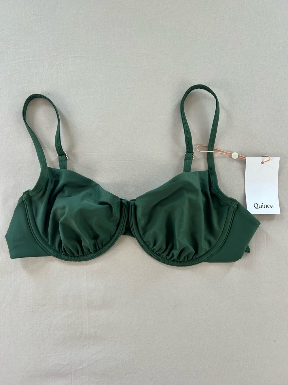 Quince Italian Demi Bikini Top